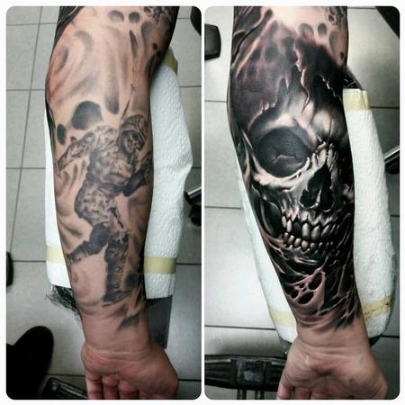 Tattoos - reaper cover up - 128763